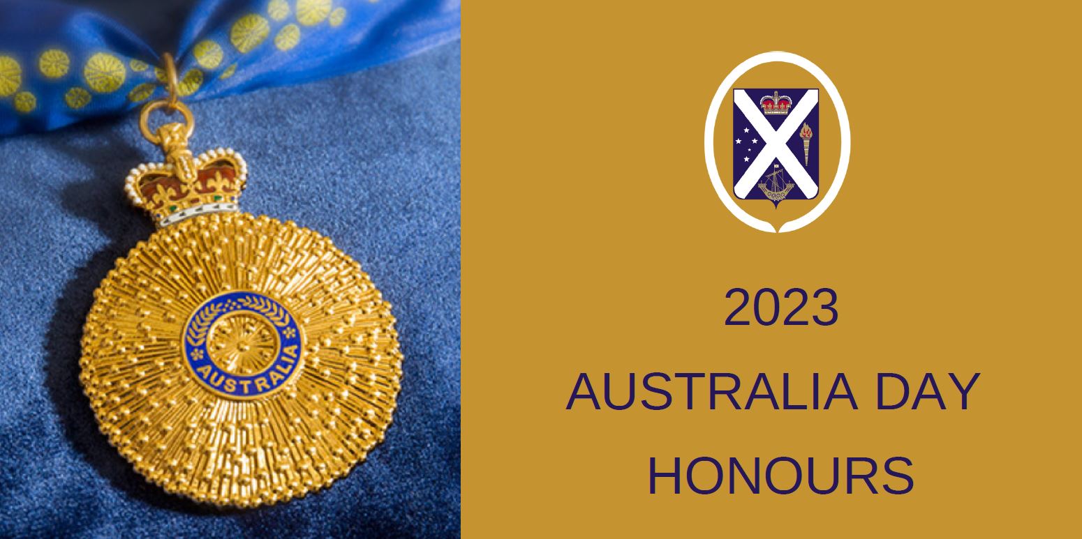 2023 Australia Day Honours Old Scotch Collegians Association (OSCA)